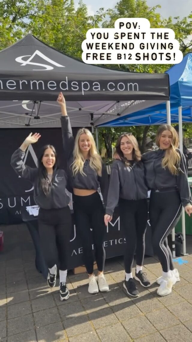 Grateful beyond words for the opportunity to connect with our community at the @lakeoswegolakerun this past weekend, spreading joy and wellness with B12 shots! Thank you to all who stopped by! In case you missed us, stay tuned for our next pop-up in the neighborhood!” #SummerGlowInLakeO #summermedspa #aummeraesthetics #lakeoswgomedspa